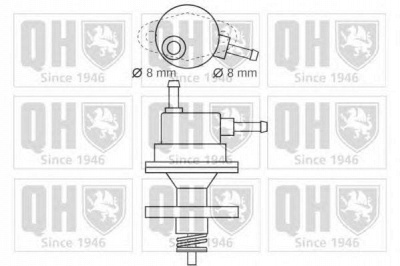 QUINTON HAZELL qfp525 -  Топливный насос